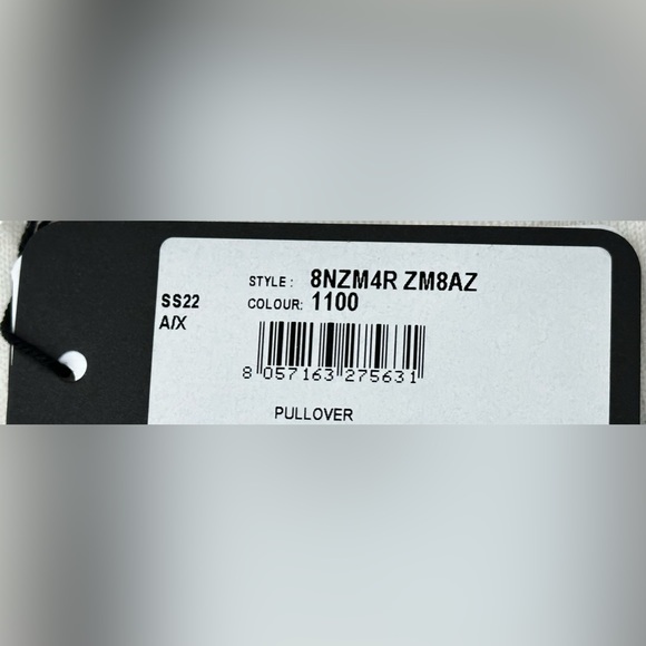 Armani Exchange Pullover Cashmere sweatshirt - Picture 5 of 6